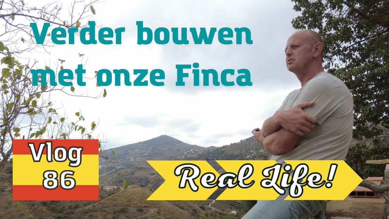 PLAFOND VAN DE KEUKEN STUCEN IN ONZE OFF GRID FINCA | LEVEN IN ZUID SPANJE | REAL LIFE VLOG #86