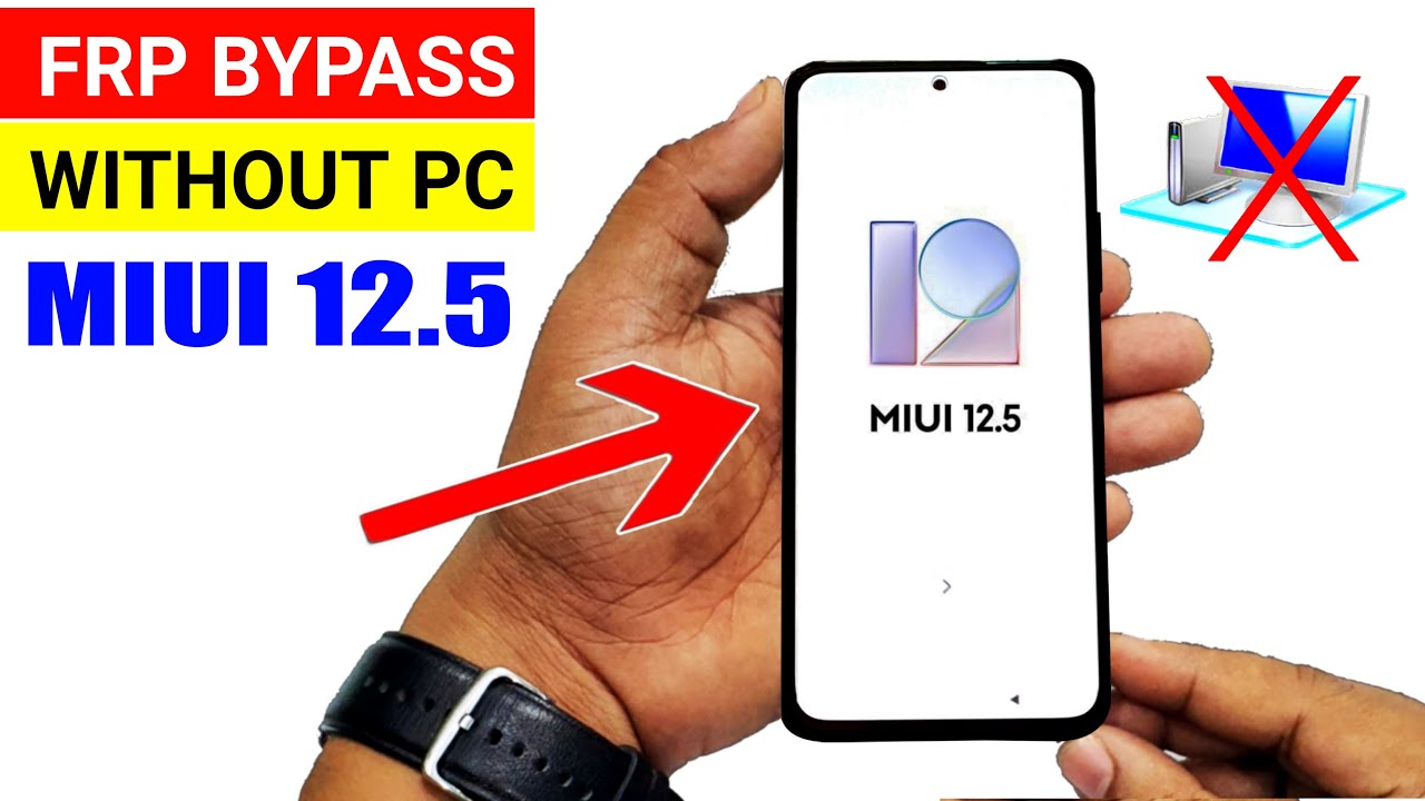 MIUI 12.5.2 FRP BYPASS All Redmi/POCO/Xiaomi (Without PC) 100% working 🔥🔥🔥