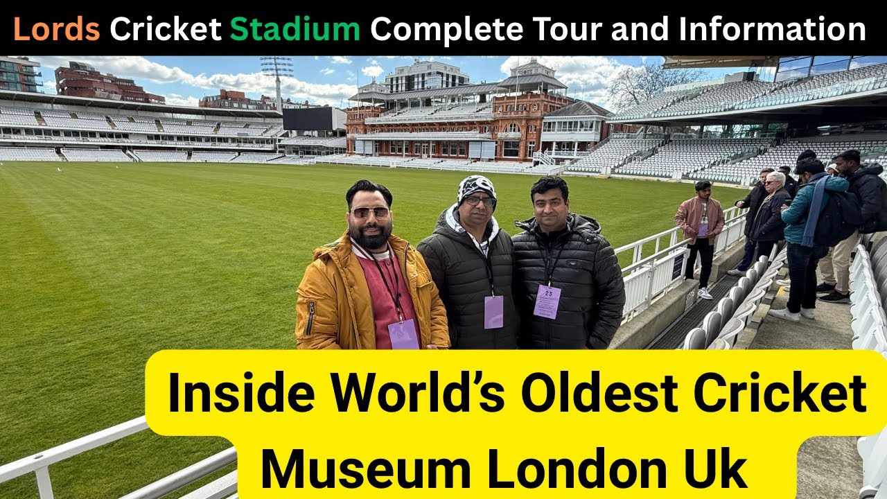 Inside Lord’s Cricket Stadium & World’s Oldest Cricket Museum 🏏 | Full Guided Tour 2025