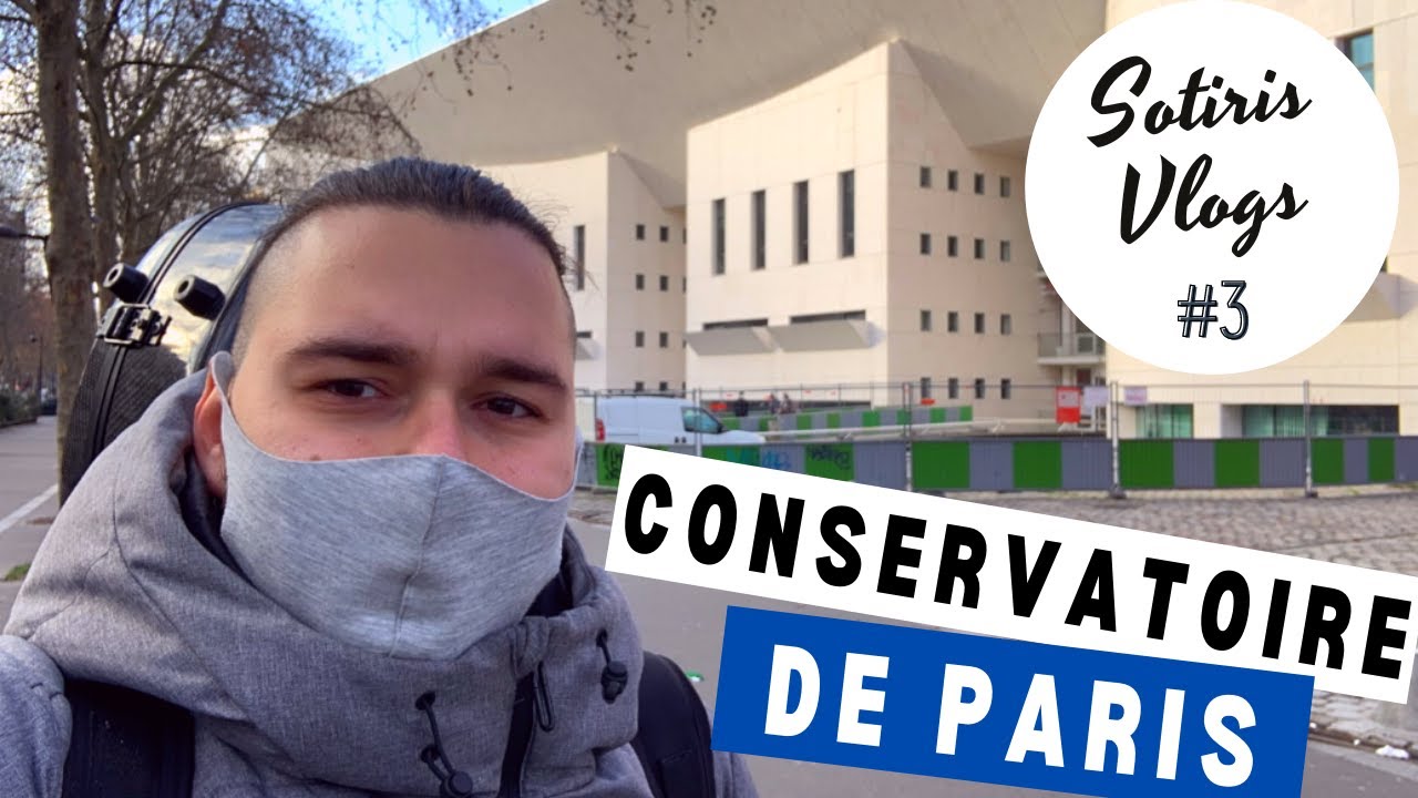 A day in the Conservatoire de Paris (Covid Edition) | Sotiris Vlogs #3