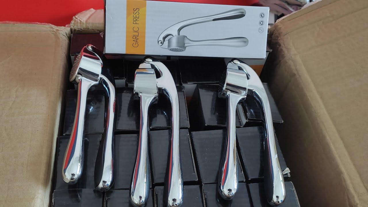 unboxing lemen press or garlic press