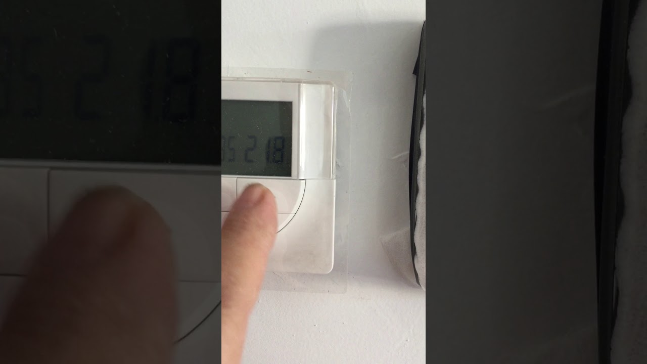 Sincronizar centralita Uponor suelo radiante 1. parte