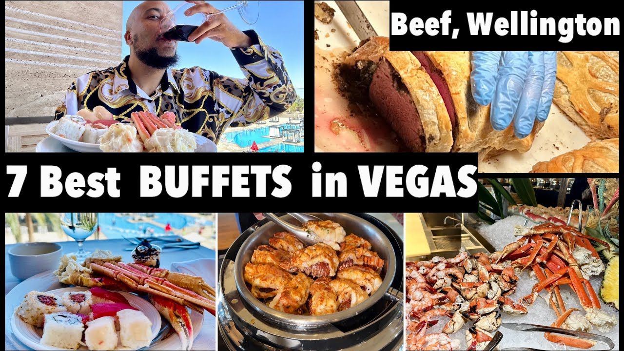 7 BEST BUFFETS in LAS VEGAS #vegasbuffet #vegaseats #vegasfoodie