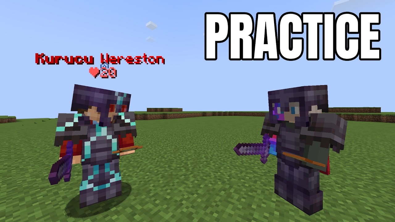 Minecraft Crystal PVP Practice Server - Sunucu Tanıtımı - Navelya