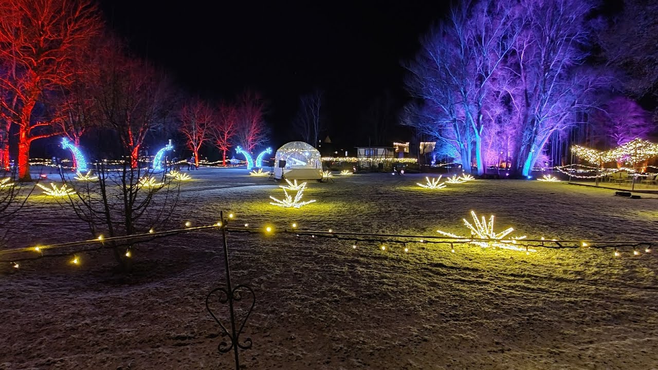 Lichterzauber im Stadtpark Beelitz 