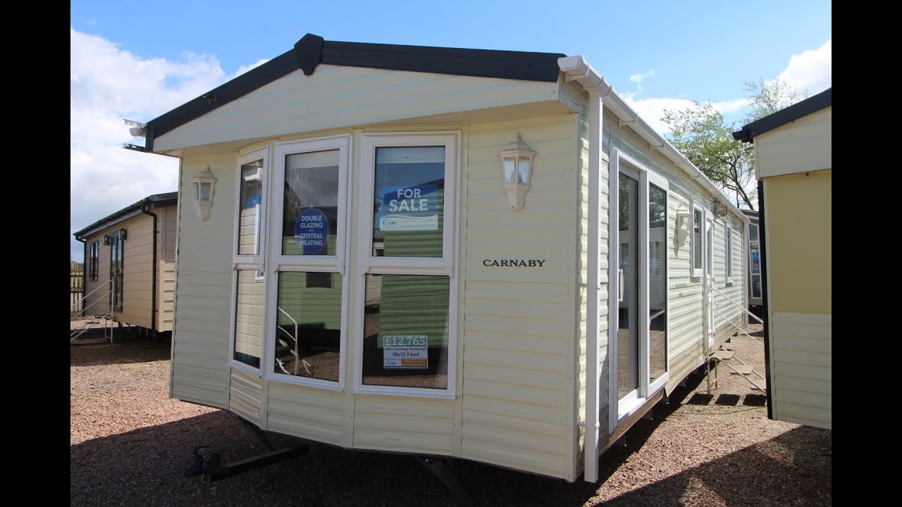 41287 Carnaby Roxburgh 38x12 2 bed 2005 Walkthrough Preowned Static Caravan For Sale Offsite
