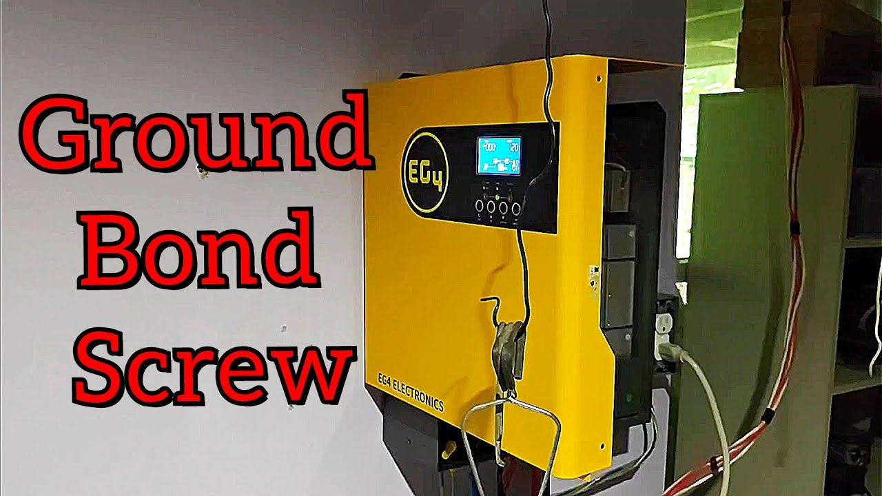 EG4 3k inverter - Neutral Ground Screw - from signature solar 