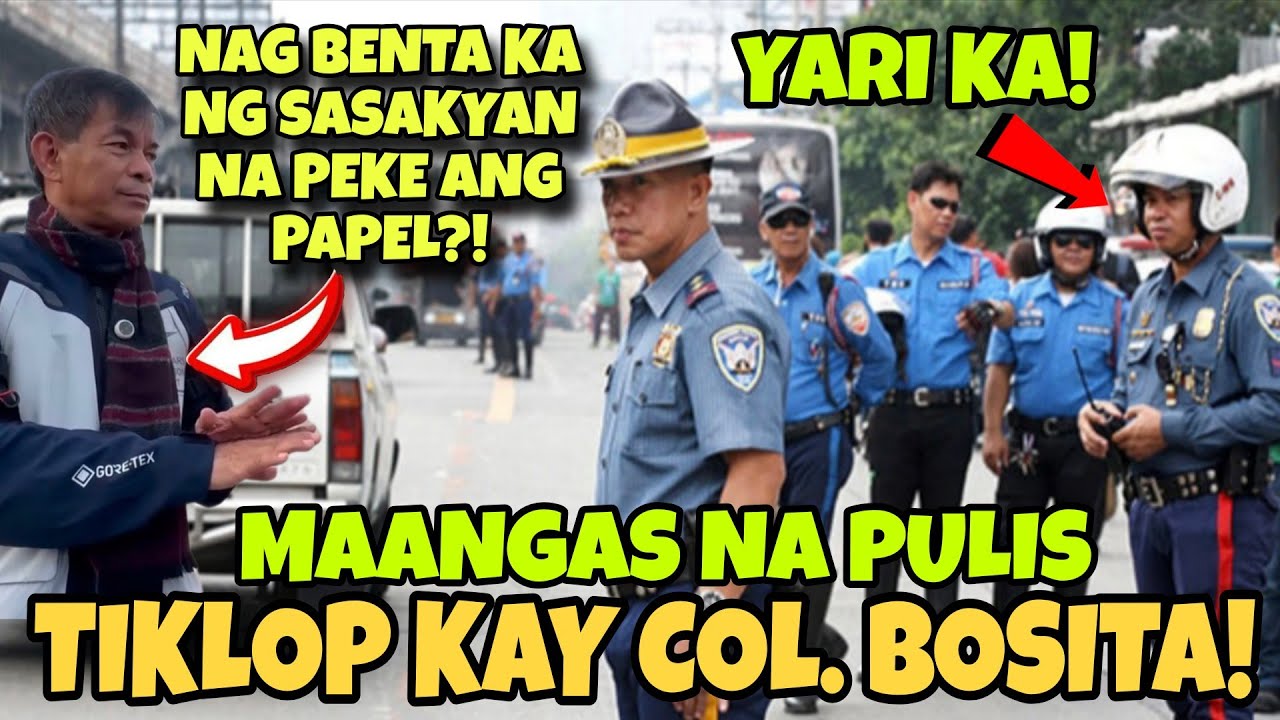 Col. BOSITA: KAPATID NA PULIS IBABALIK MO YUNG PERA O PAKAKASUHAN KITA!
