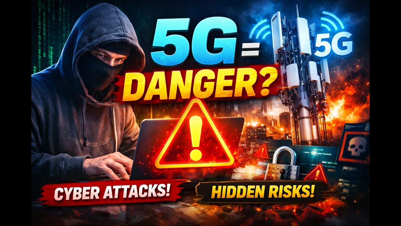 5G Security Explained 🔐 | Hidden Risks, Cyber Attacks & How to Stay Safe in 2026! #5G