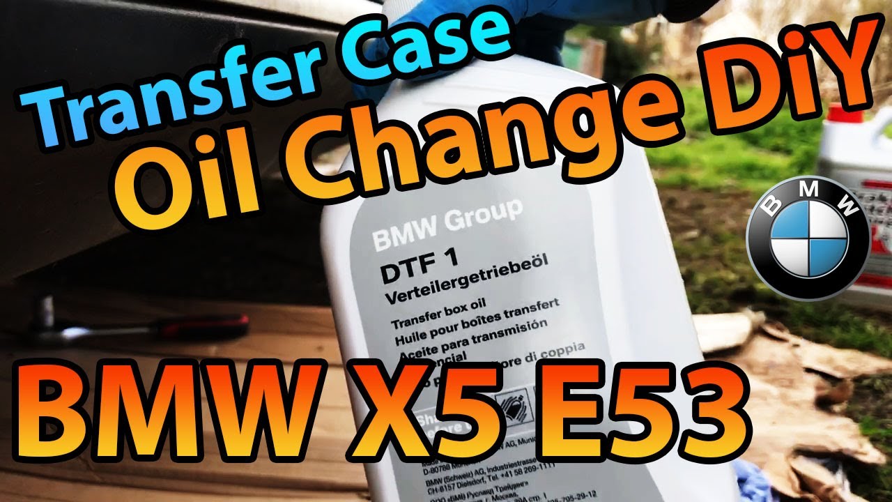 BMW X5 E53 Transfer Case Oil Change (easy DiY) 54C6