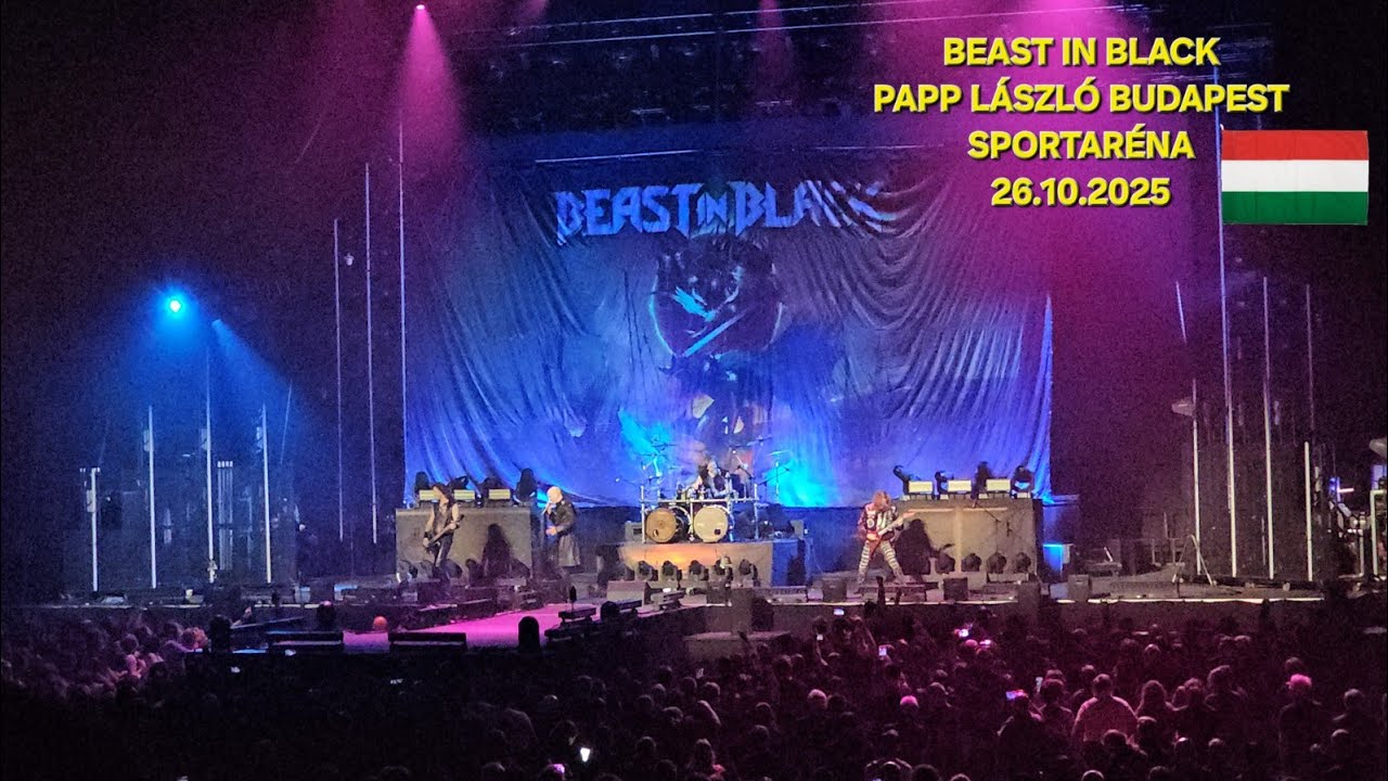 BEAST IN BLACK - PAPP LÁSZLÓ BUDAPEST SPORTARÉNA - 26.10.2025