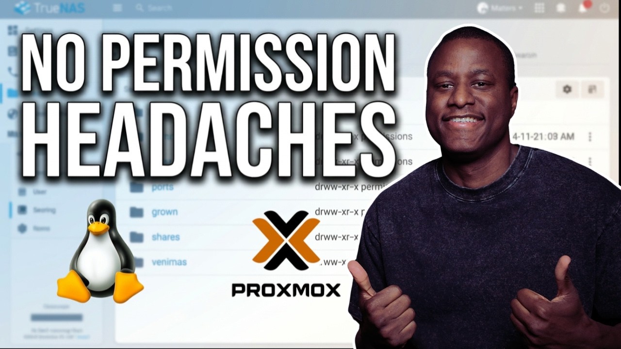 Подключение хранилища TrueNAS NFS к Linux и Proxmox