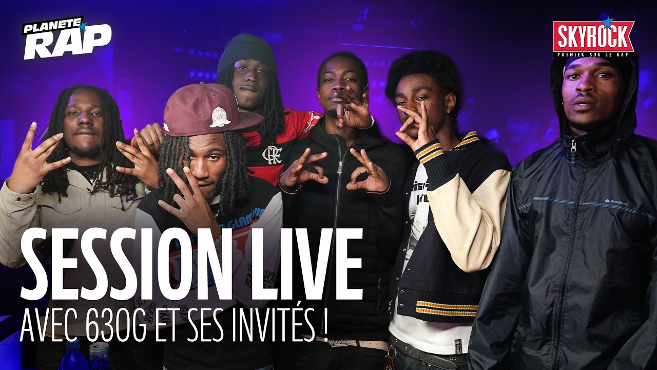 SESSION LIVE avec 63OG, 63sonni, 63Kluf, 63JAYMILLE, 63sonjah, 63AKA...! #PlanèteRap