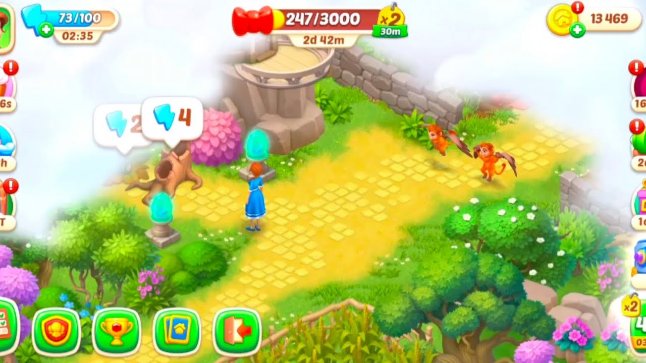 Homescape Game Once Upon a Time in Oz... # Day 34