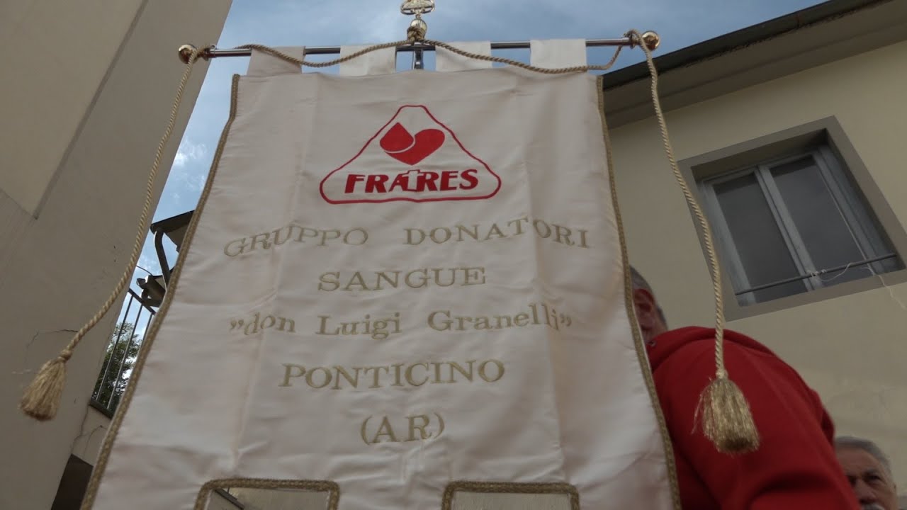 Donazione di sangue: a Ponticino per la Fratres anche Pupo