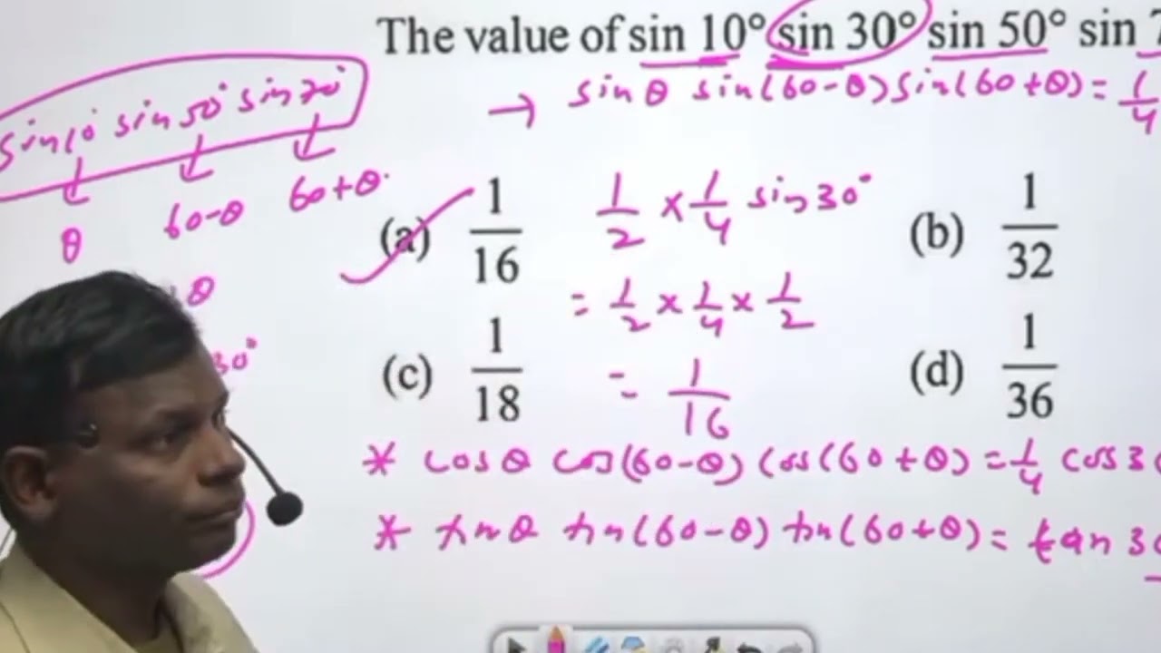 Tricky problem of trigonometry 