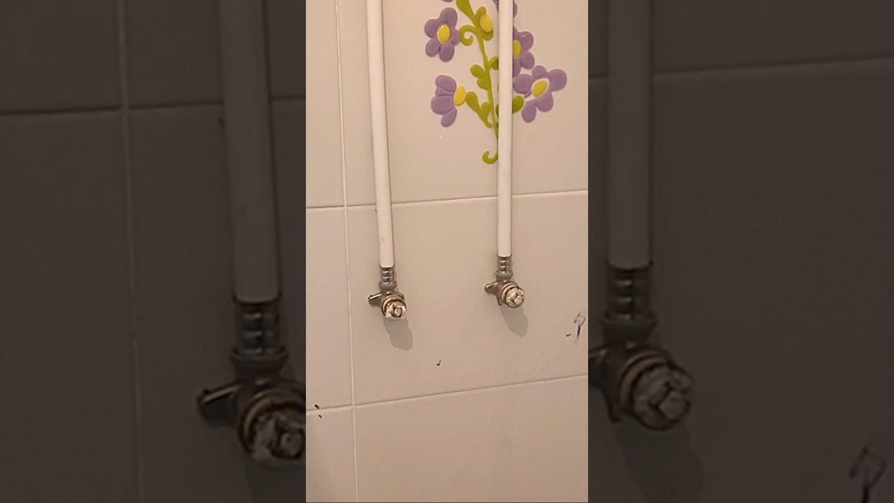 ВИДИМЫЙ монтаж с МНОГОСЛОЙНЫМ #многослойный #сантехника #домасантехника #полибутилен #ПВХ