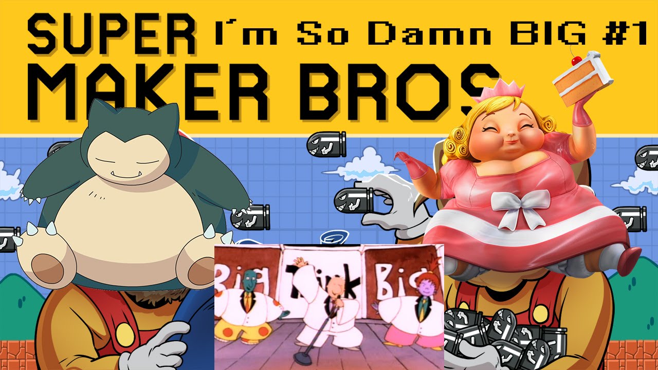 Super Mario Maker | I'm So Damn BIG! Ep. 1 | Super Beard Bros.