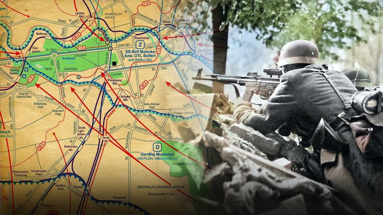 Berlin 26. April - 2.Mai 1945 : Chronologie der miltärischen Katastrophe aus deutscher Sicht.