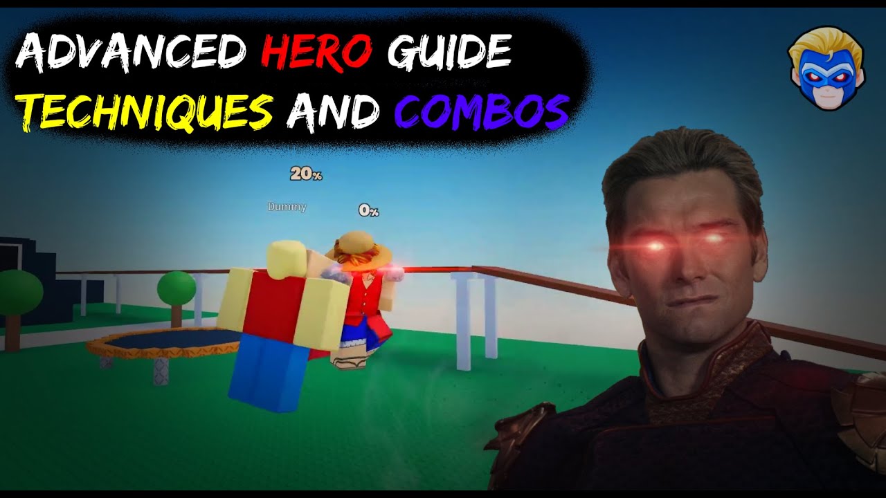 Advanced Hero Guide | Techniques and Combos (Project Smash)