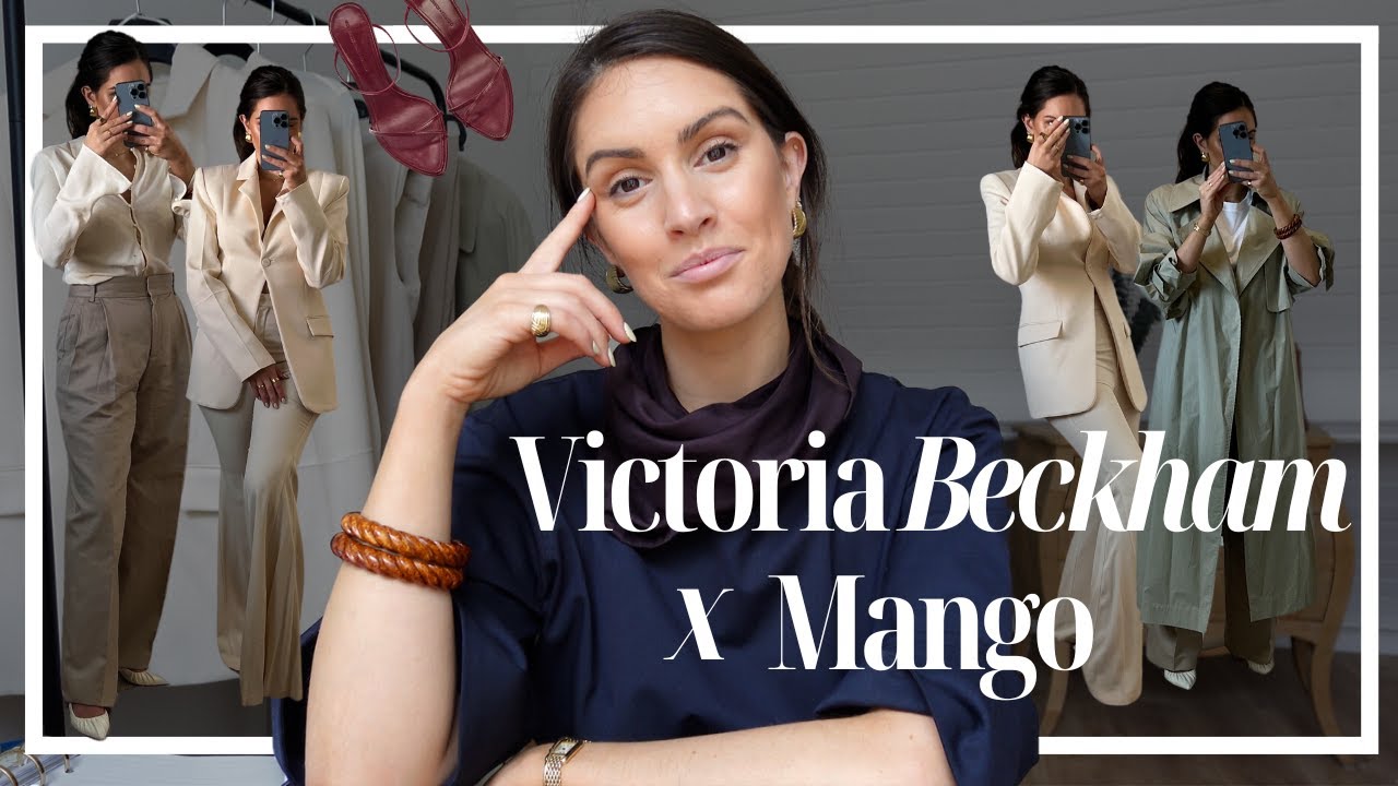 VICTORIA BECKHAM X MANGO | Примерка, видеоблог о шопинге, grwm, аксессуары класса люкс | Pia #lux...