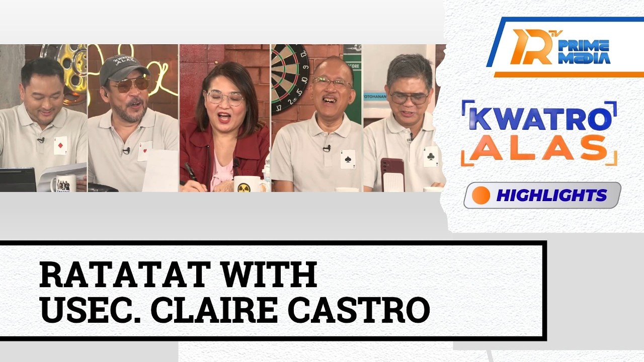 Taken na ba ang Puso ni USec. Claire Castro? Charot o Trulalu | Kwatro Alas