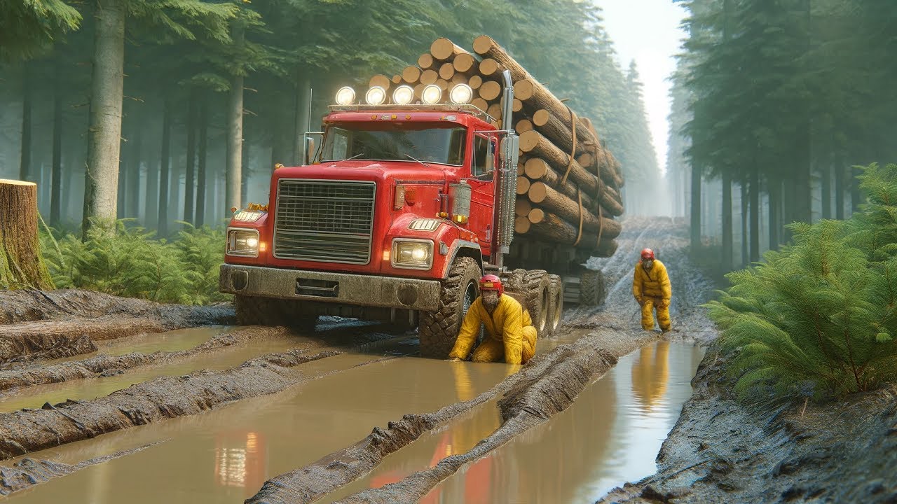 Extreme Truck Idiots at Work | Heavy Equipment Fail Moments!