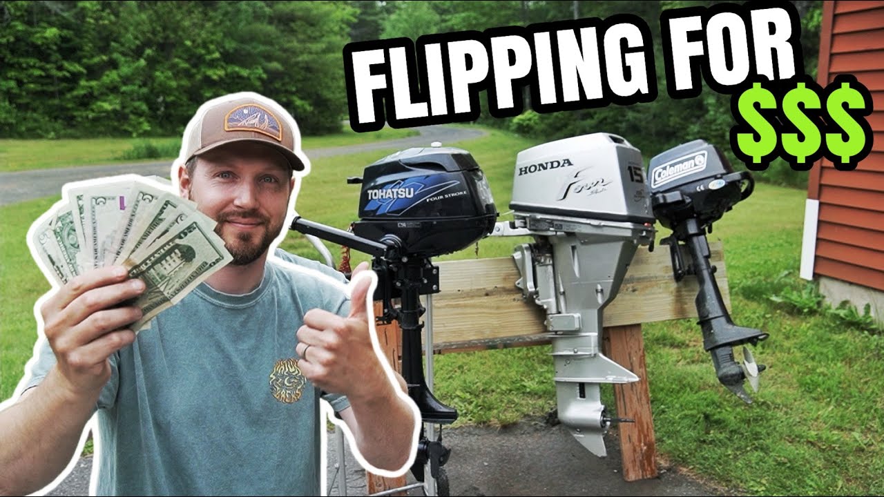 Buying, Fixing, & Flipping Marketplace Outboards For Profit