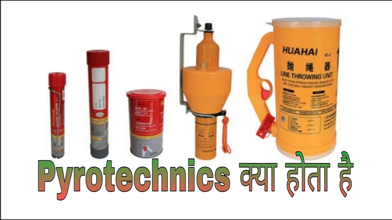 Pyrotechnics, Rocket parachute, Flares, Distress signals
