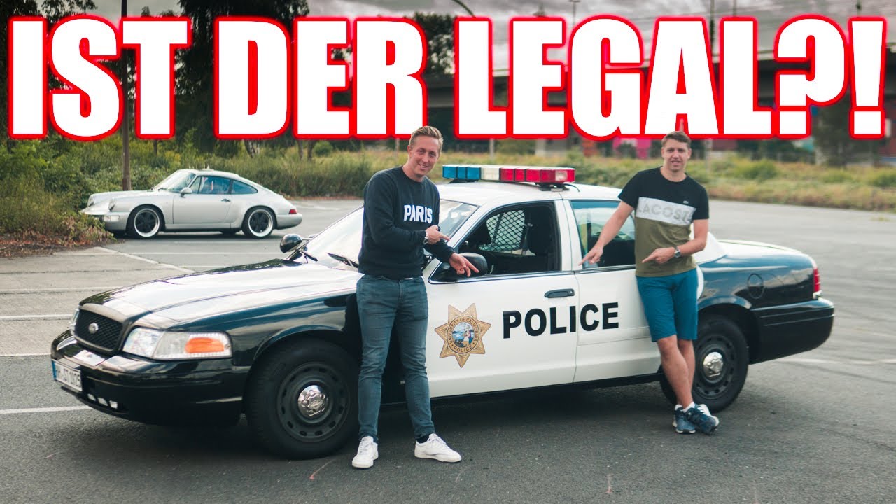 FORD CROWN VICTORIA POLICECAR I IST DAS LEGAL?