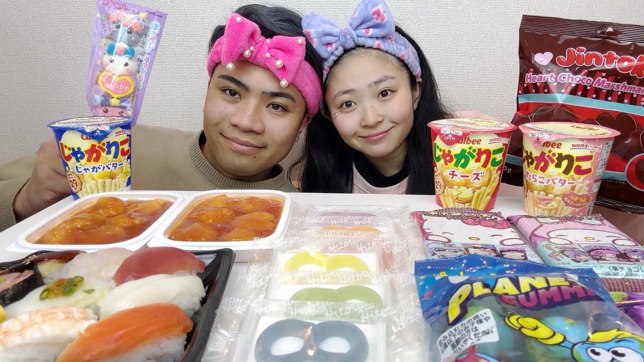 【ASMR】みぃみの大好物食べまくってみた