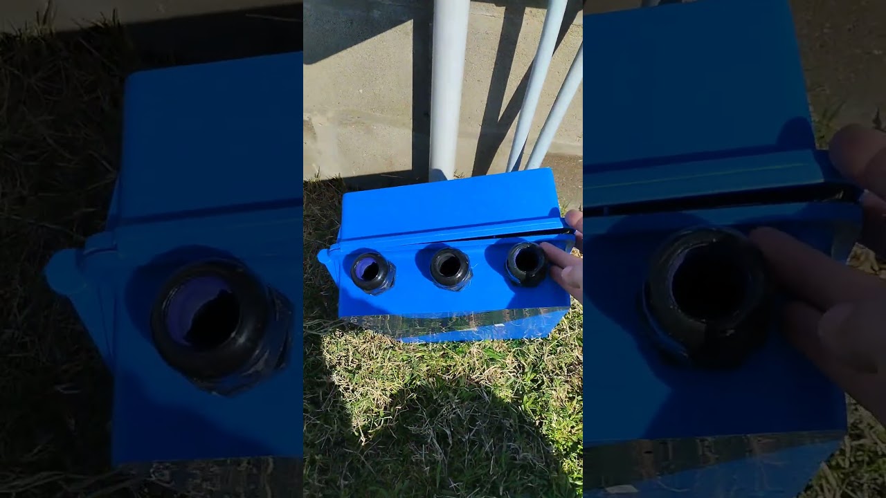 Caja de derivaci&oacute;n electrica con varios problemas 😱#trabajos #electricidad #cajadepaso