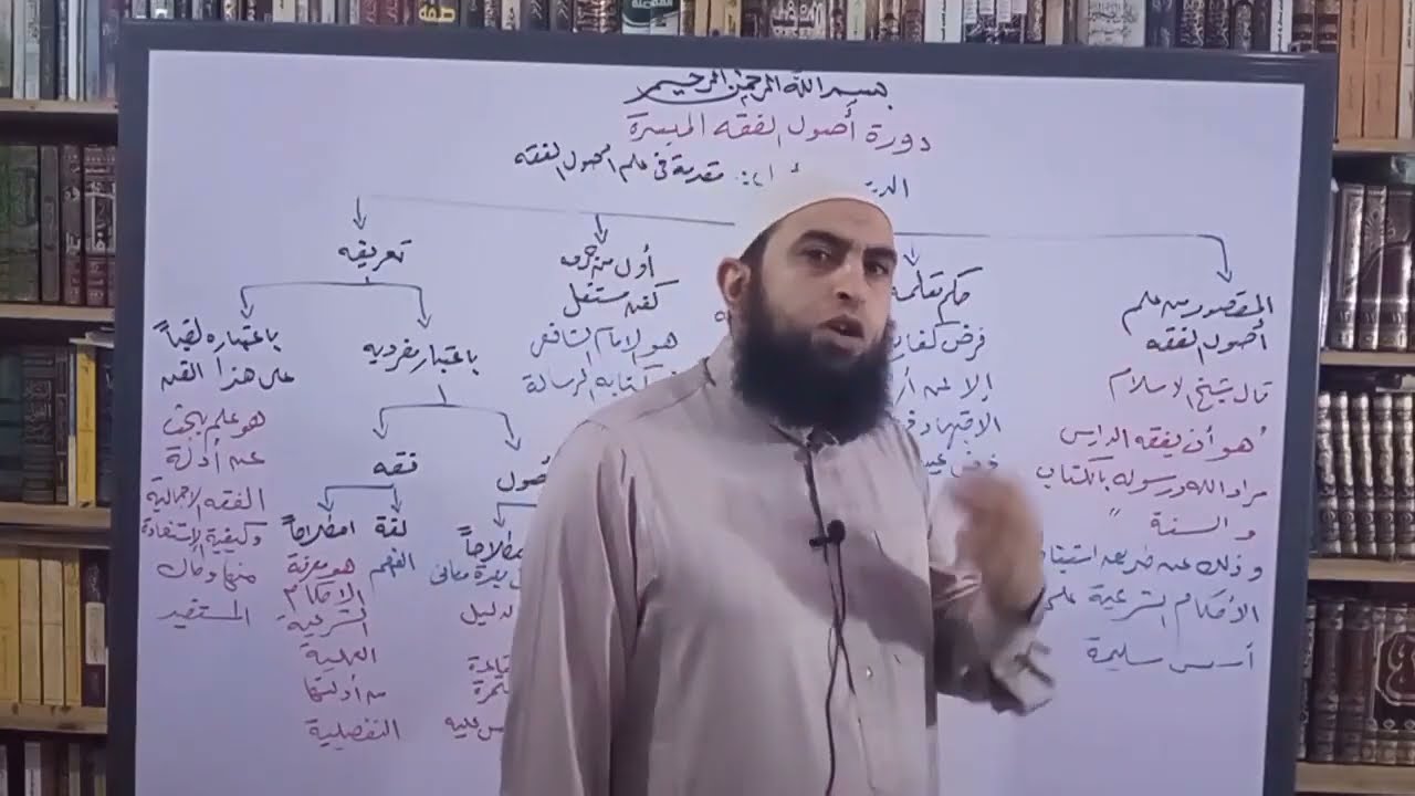 ما الغرض المقصود  من علم أصول الفقه و ما الفرق بين الأصولي و الفقه