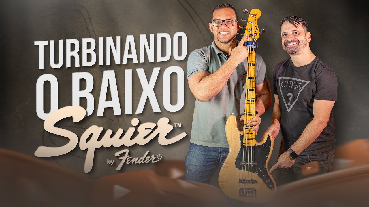Preamp deOliveira #32 Como TURBINAR o som do seu FENDER SQUIER