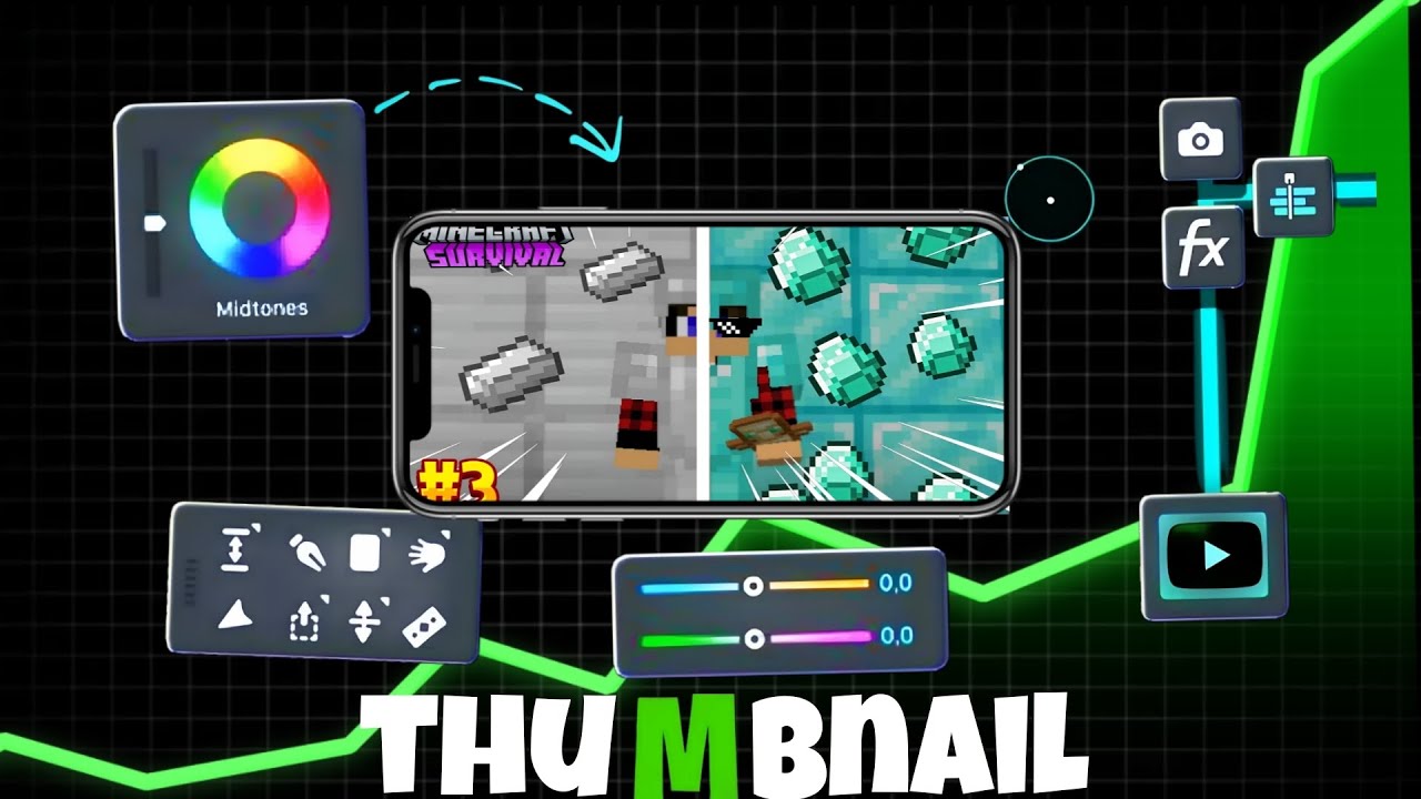 The Best Thumbnail Tutorial For All Minecraft Creator's !!🔥