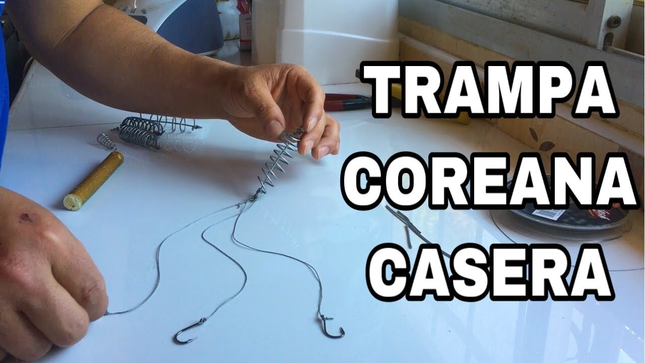 Como hacer trampa coreana o cebador (fácil y casero)