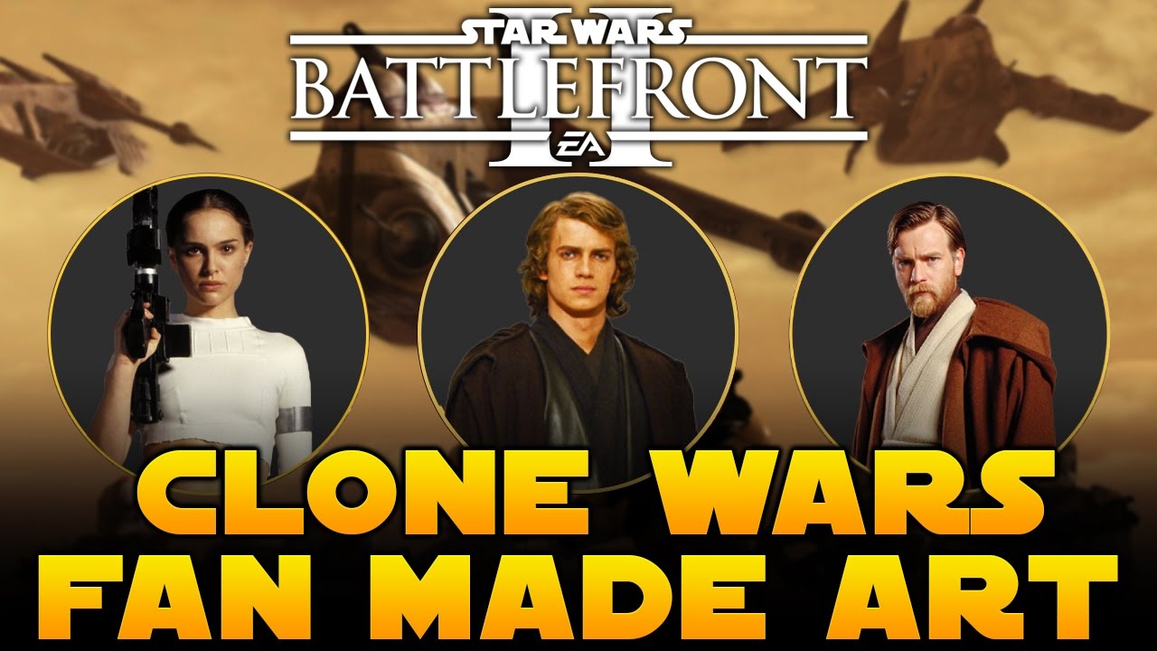 EA Star Wars Battlefront 2 Clone Wars Fan Made Concept Art Part 1
