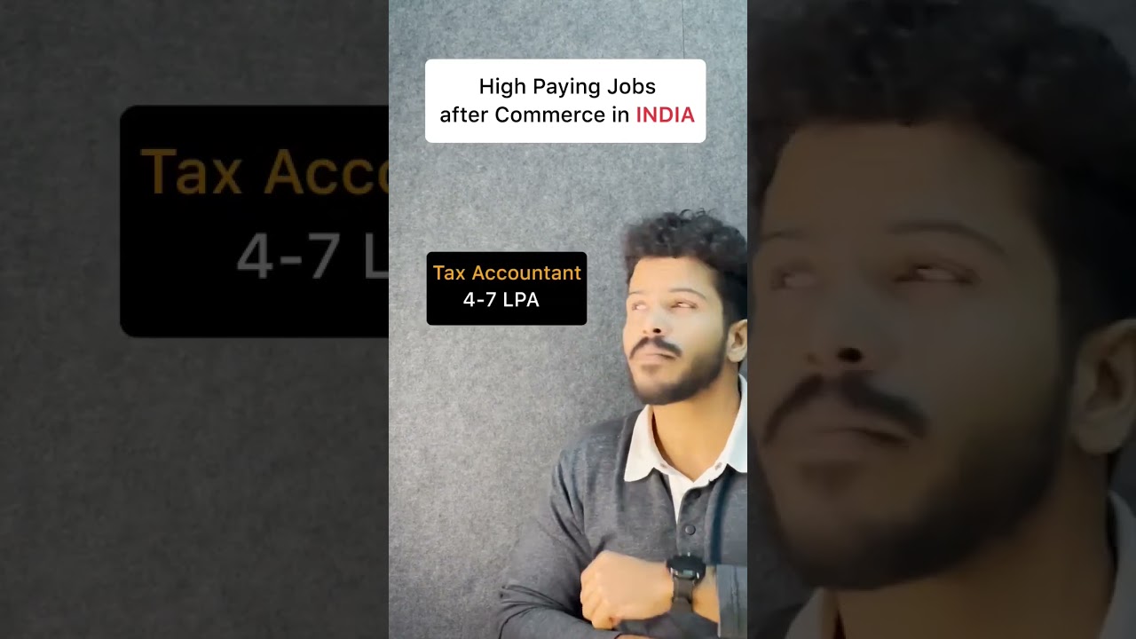 Highest Paying Jobs in India After Commerce 2025 - Salary Package Finance Career Opportunities