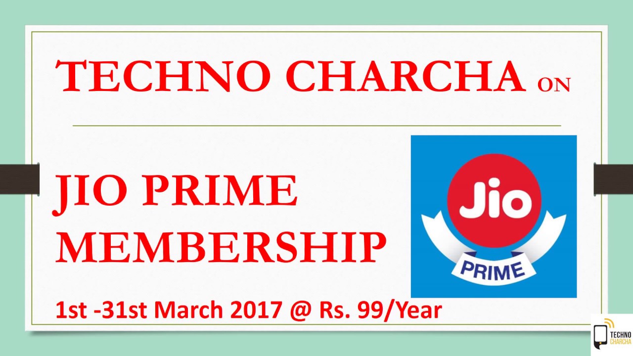 Jio Prime Membership Plans Revealed