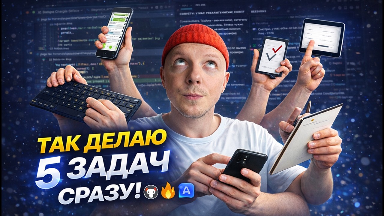 Теперь я делаю 5 задач одновременно | Background Agents в VS Code