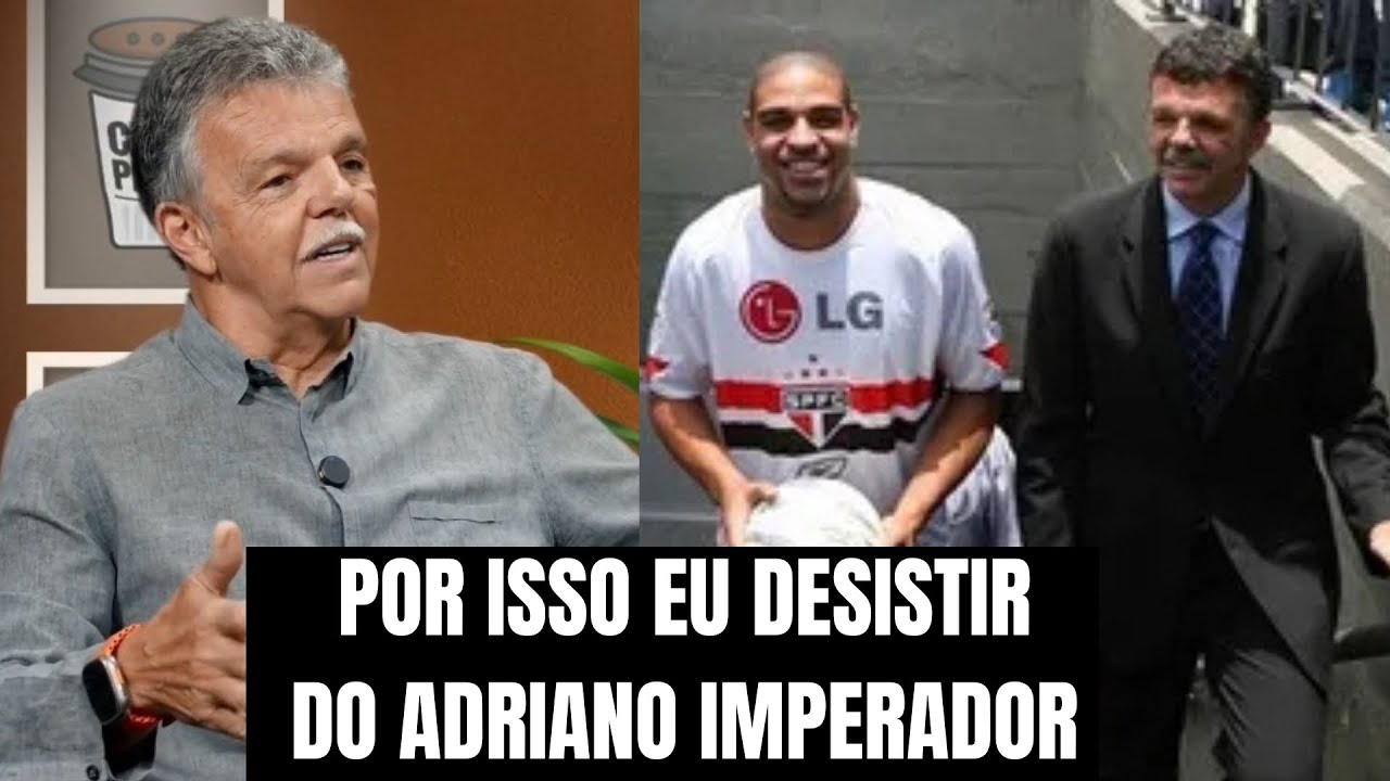 GILMAR RINALDI FALA PORQUE DESISTIU DO ADRIANO IMPERADOR 