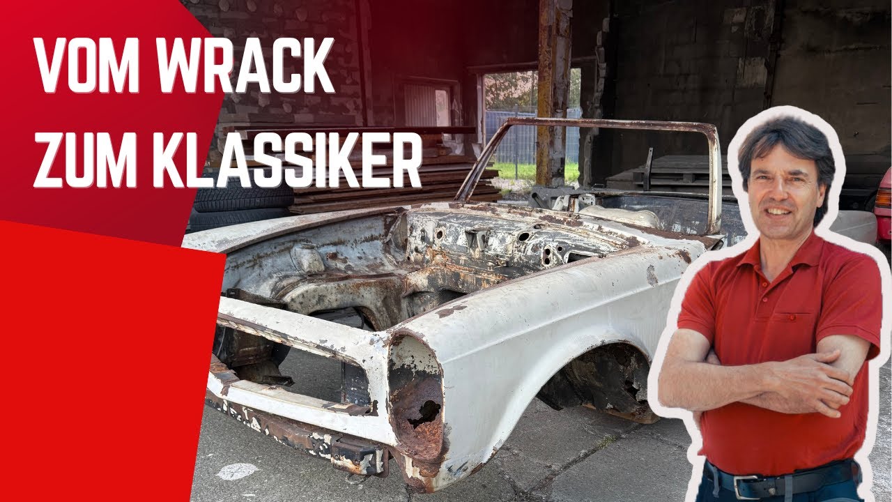 Wir retten Mercedes Oldtimer alle Schritte kurz & knackig in 6 Min