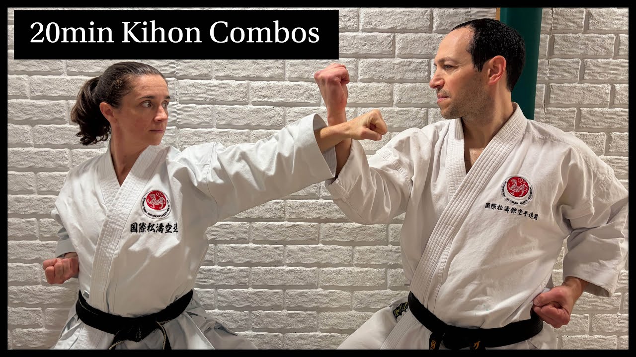 Karate workout: 20 minute kihon combos 