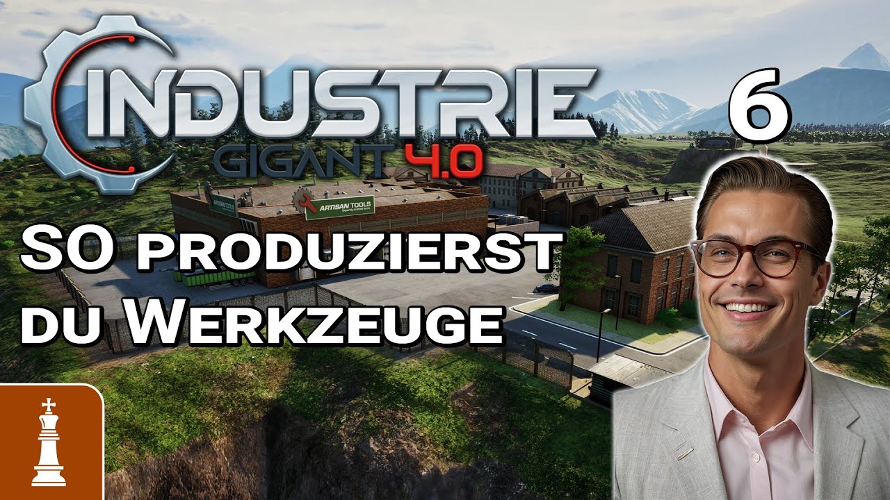 SO produzierst du Werkzeuge ♚ Let's Play Industrie Gigant 4 #6 | deutsch EA-Start