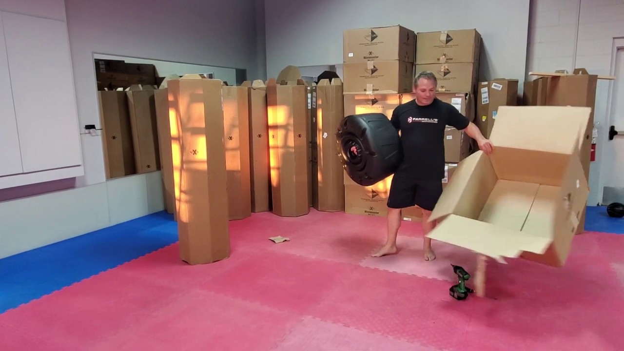 The secret to assembling a Century 2XL Pro Wavemaster kickboxing bag
