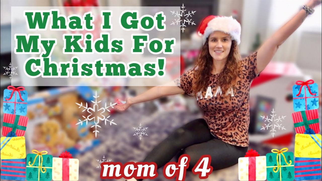 WHAT I GOT MY KIDS FOR CHRISTMAS 2022 | CHRISTMAS GIFT IDEAS | AGES 3-12 YEARS | MOM OF 4