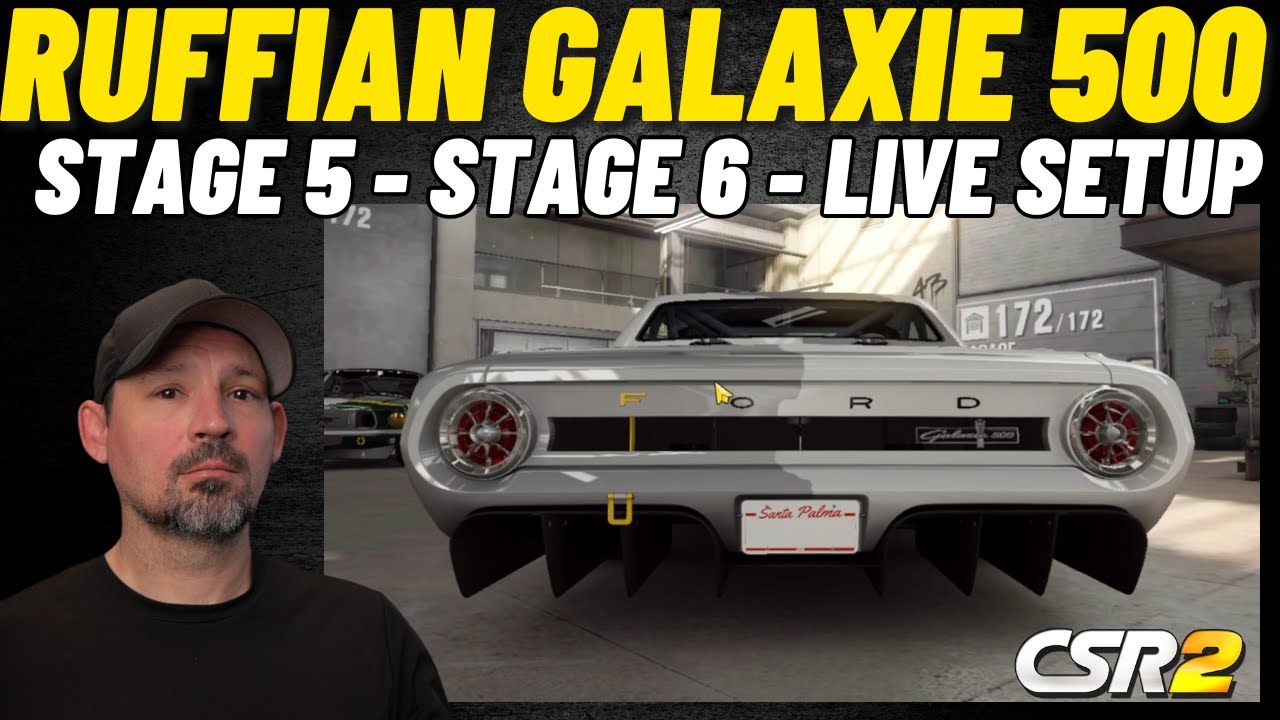 CSR2 Galaxie 500 Shift — настройка — обзор — гонки в режиме реального времени — этапы 5 и 6
