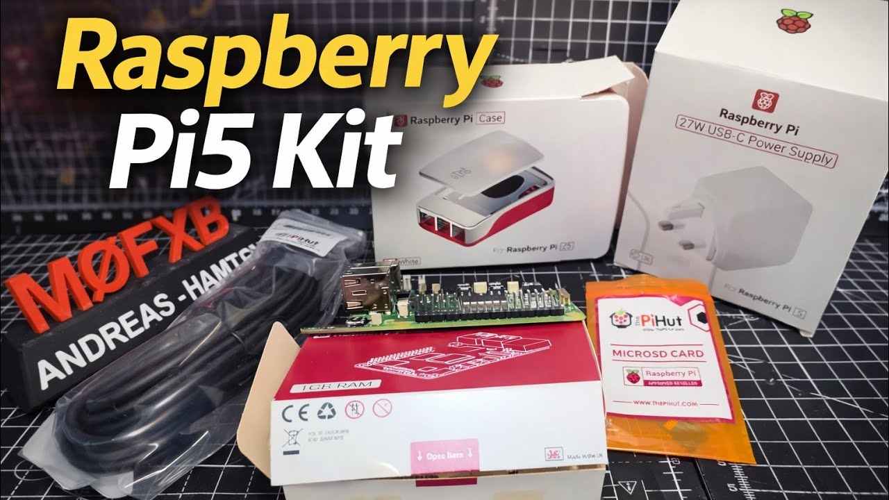 Установка комплекта Raspberry PI 5