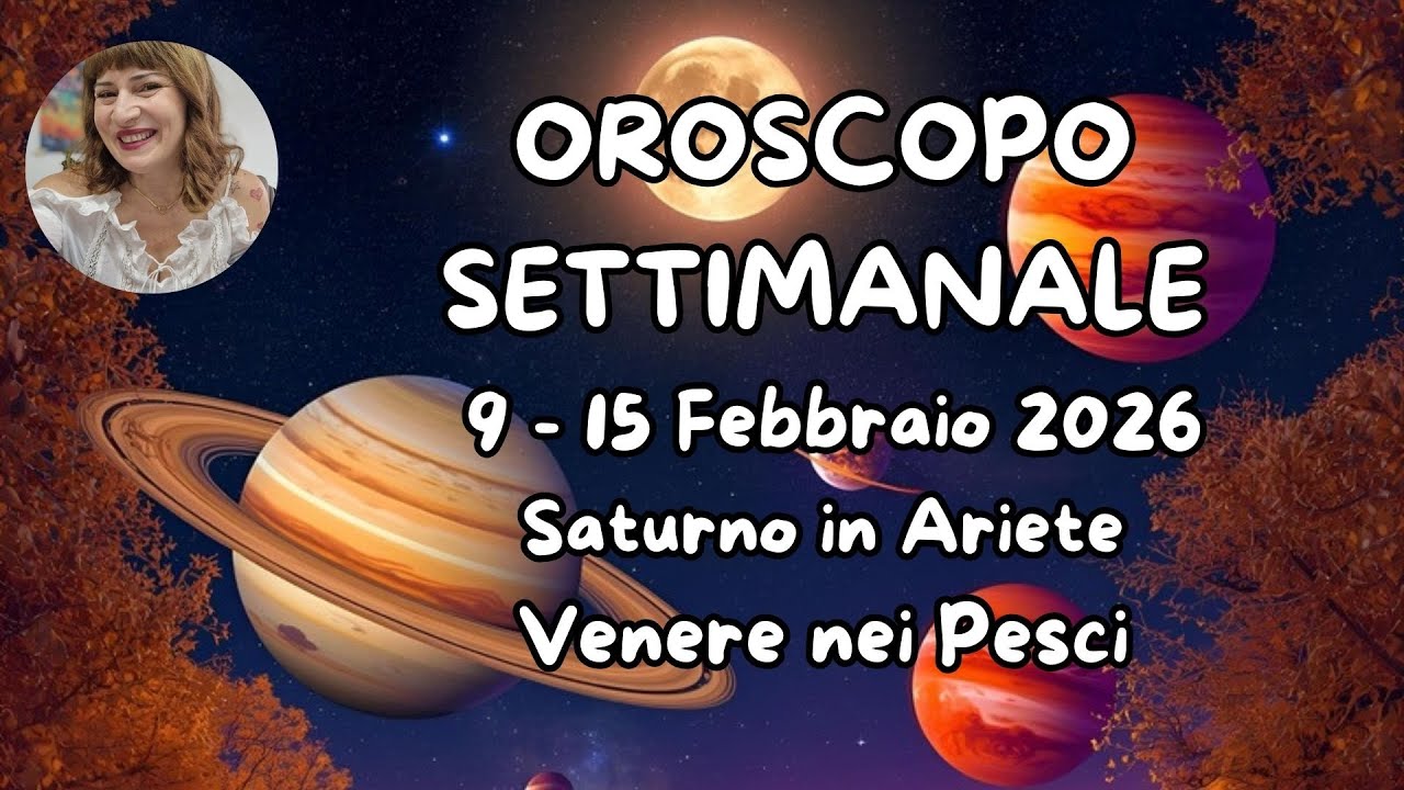 Previsioni settimanali dal 9 al 15 febbraio 2026#astrologia#oroscoposettimanale#stelle#zodiaco