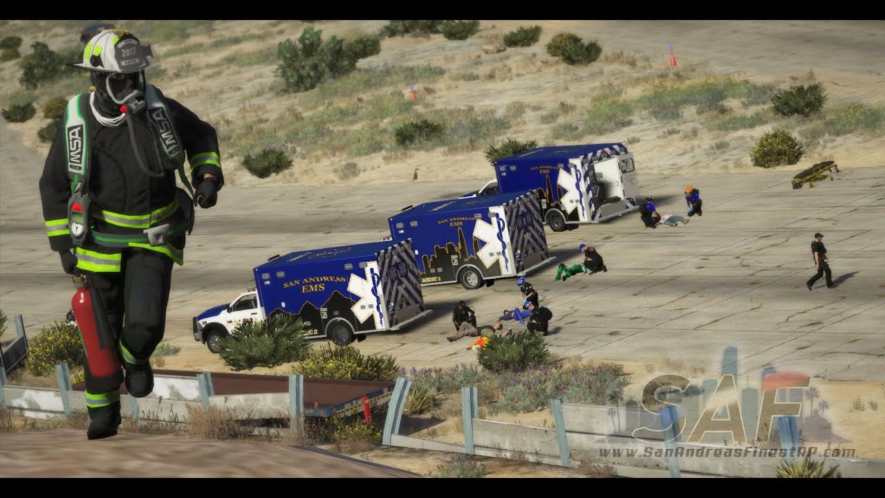 Plane Crashes into Spectators and Firehouse Tomfoolery! [FiveM RP] - Twitch Live Stream 3/5